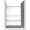 Ekena Millwork Standard Asheboro Architectural Grade PVC Rafter Tail, 6"W X 8"H X 42"L RFTP06X08X42ASH - alternate 2
